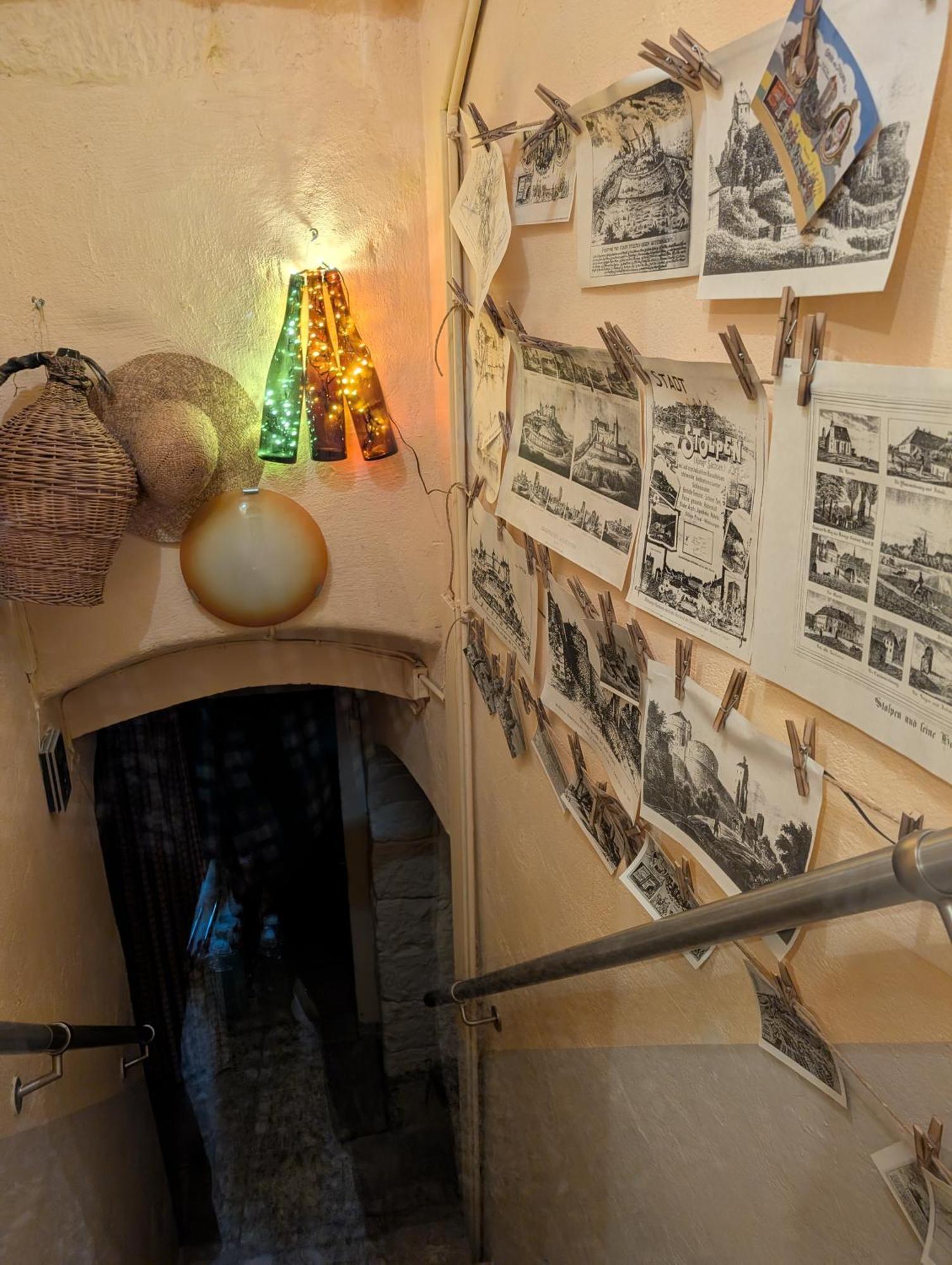 Gaestehaus Locanda Al Castello Stolpen Dış mekan fotoğraf