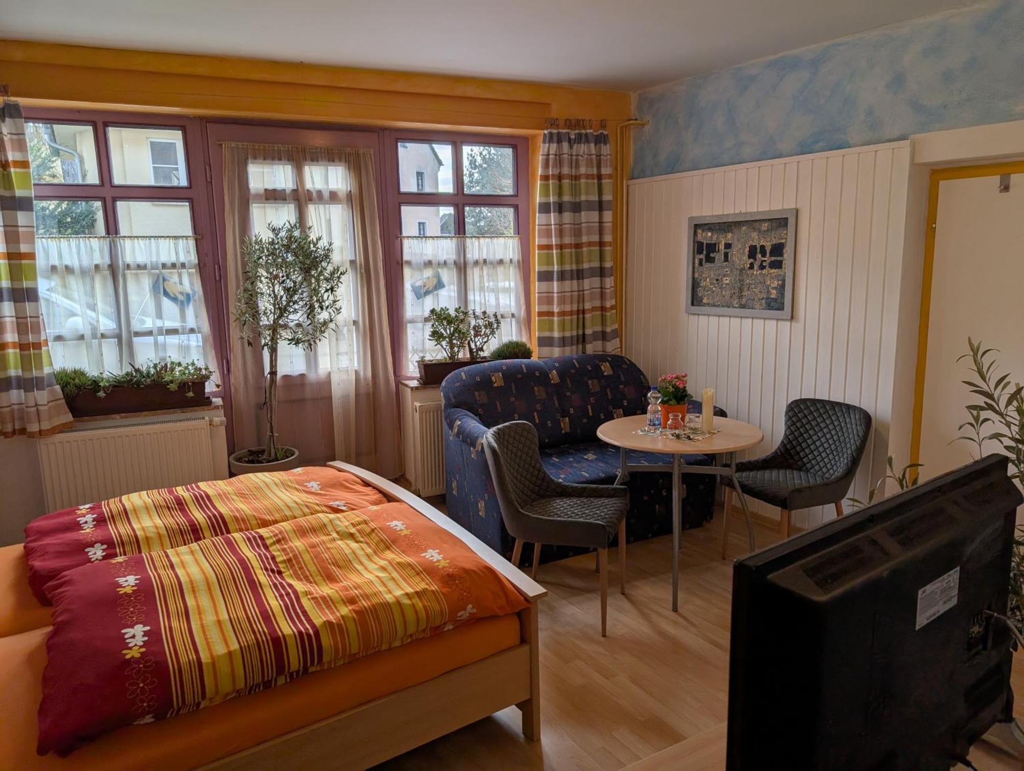 Gaestehaus Locanda Al Castello Stolpen Dış mekan fotoğraf